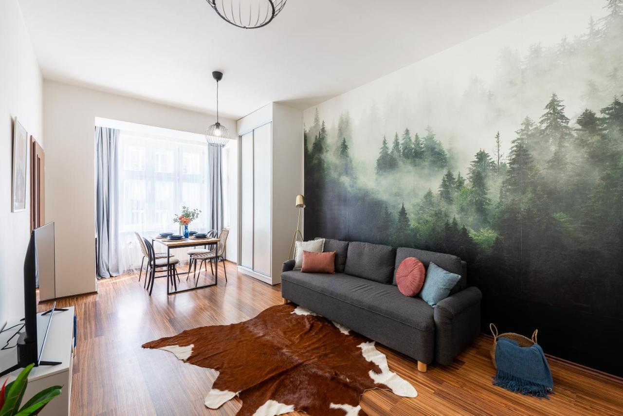 10 Min City Centre 5 People Apartment, Free Coffee Prag Eksteriør billede